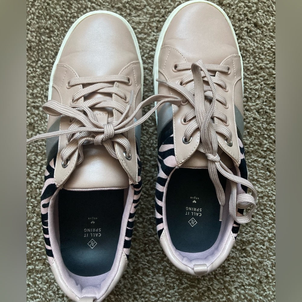 Call It Spring Casual Sneakers Size 8